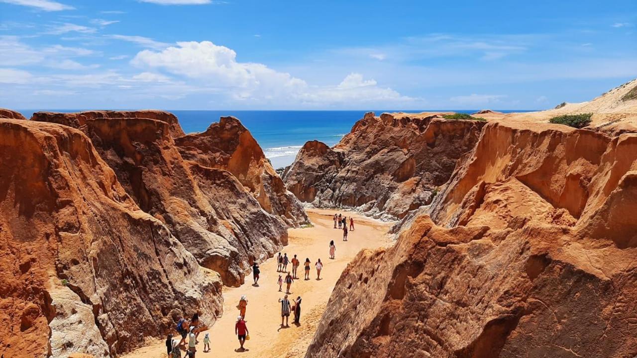Villa Arte Pousada Morro Branco Beberibe Exteriör bild
